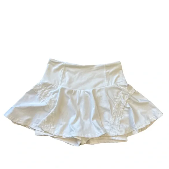 Free People White Skort - Picture 2 of 4